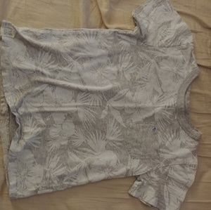 Boys palm tree printed shirt